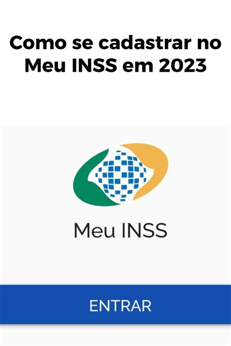 Como Se Cadastrar No Meu Inss Em 2023