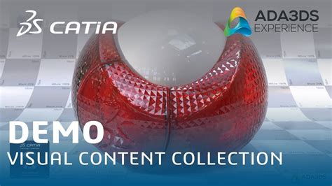 3dexperience Catia Visual Experience Content Collection Youtube