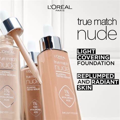 L Oréal True Match Nude Plumping Tinted Serum 30 ml Køb Nicehair dk