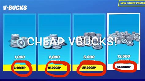 Vbucks Are Now Cheaper In Fortnite (Lower Prices For Fortnite Vbucks) - YouTube