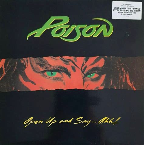 Poison - Open Up And Say ...Ahh! (1988, Vinyl) | Discogs