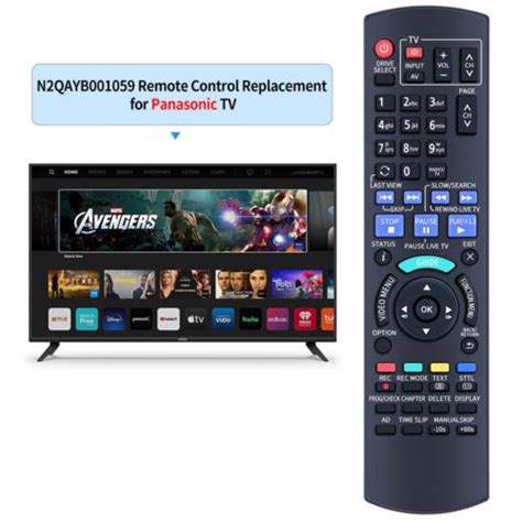 New N Qayb Remote Control For Panasonic Dvd Recorder Dmr Ex Dmr