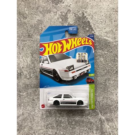 Jual Hot Wheels Toyota Ae Sprinter Trueno Putih Factory Sealed Fs Hw Hatchbacks