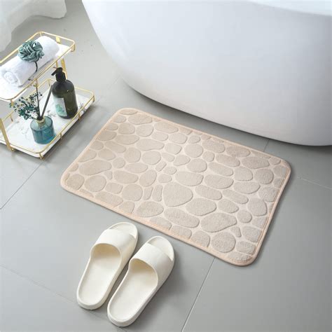 Jacenvly Floor Mats Home Clearance Thickened Coral Velvet Embossed ...