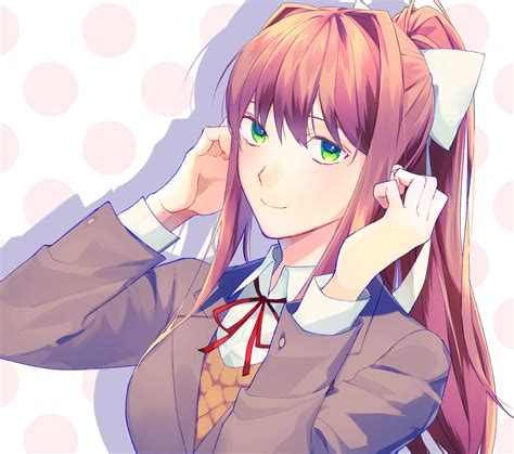 ドキドキ文芸部 モニカ Monika 抜けるエロ画像イラスト 100枚まとめ DDLC 抜けるっキャラクター別 二次元エロ