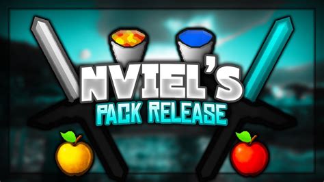 minecraft pvp texture pack nviels  aqua  pack release