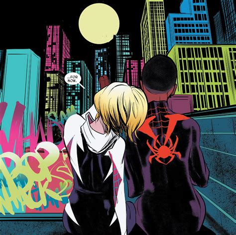 Miles Morales Gwen Stacy Wallpaper