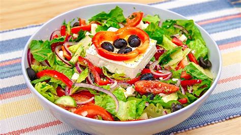 Der Leckerste Griechischer Salat Einfacher Und Leckerer Athener Salat