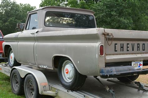 Chevrolet C Swb Fleetside Pickup Truck W Big Back Window For