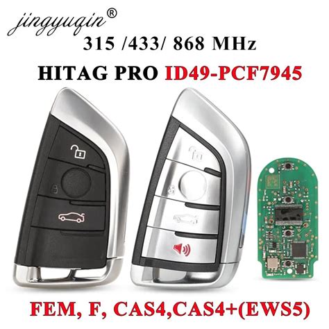 Jingyuqin Smart 3 4 Bouton 315mhz 433mhz 868MHZ T L Commande Cl Sans Cl