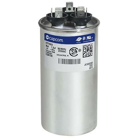 Genteq Ge Capacitor Round Uf Mfd Vac F C R