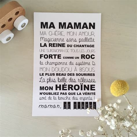 Carte Ma Maman Suite Créative Little Marmaille