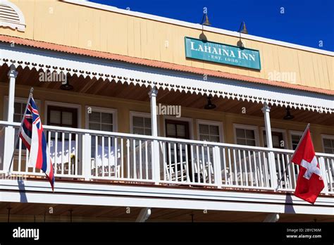 Lahaina Inn, Lahaina, Maui Island, Hawaii, USA Stock Photo - Alamy