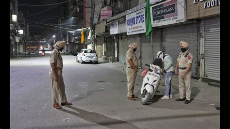 Night Curfew In Punjab From 6pm To 5 Am Now Hindustan Times