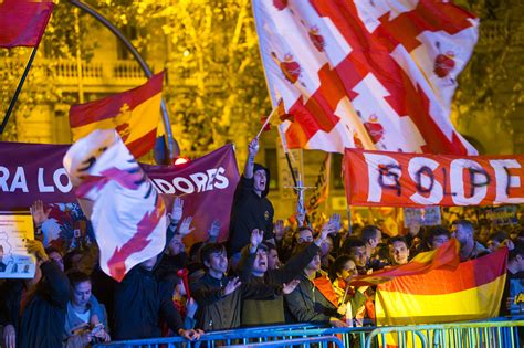 Masivo Apoyo De Los Afines A Pp Y Vox A Las Manifestaciones Contra