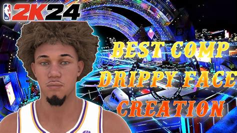 NEW BEST COMP FACE CREATION IN NBA2K24 BEST DRIPPY FACE CREATION