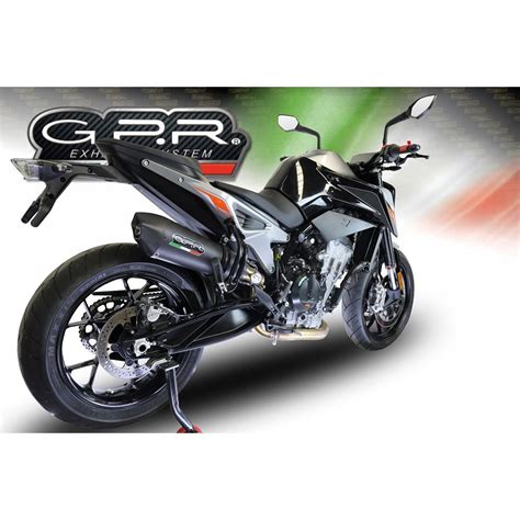 GPR Exhaust Systems Silenciador Homologado GP Evo4 Black KTM Duke 790