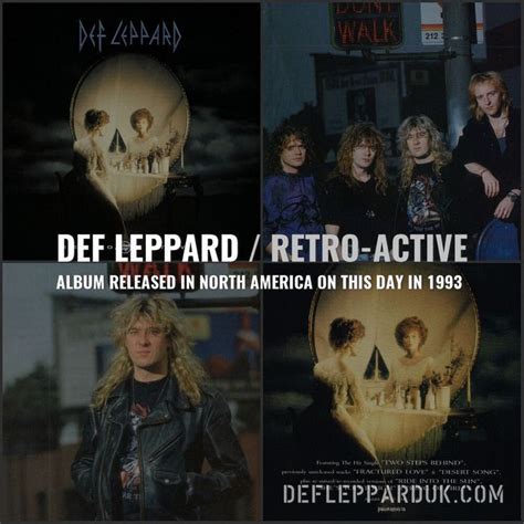 Years Ago Def Leppard Release Retro Active Compilation Album In