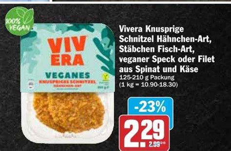 Vivera Knusprige Schnitzel H Hnchen Art St Bchen Fisch Art Veganer