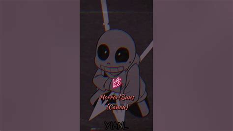 Killersans Vs Horrorsans Both Canon 1v1 Shorts Youtube