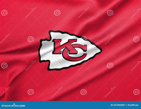 Flag Kansas City Chiefs, Flag of American Football Team Kansas City ...