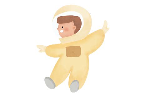 Little Boy in a Space Suit, Watercolor SVG Cut file by Creative Fabrica ...