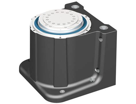 Stepper Motor Driven Rotary Indexing Table With Face Gear Ritm Industry