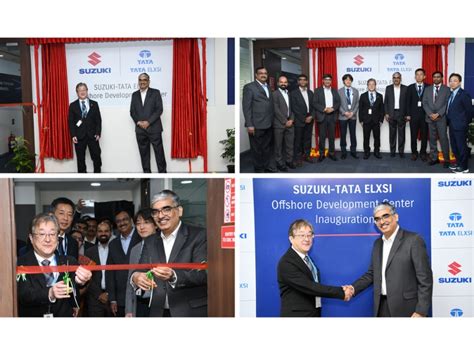 Suzuki Tata Elxsi Launch Offshore Development Centre Construction