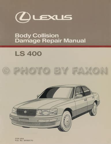 1992 1993 Lexus Ls400 And Sc400 Automatic Transmission Repair Manual Original