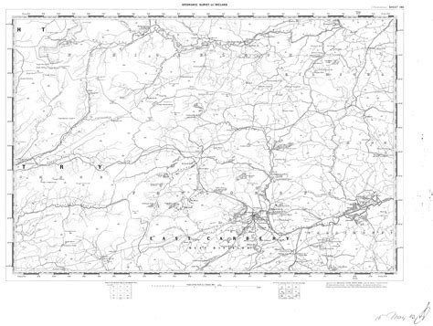 Ireland 1in To One Mile Topographic 1862 Part 4 Sheets 151 205 L