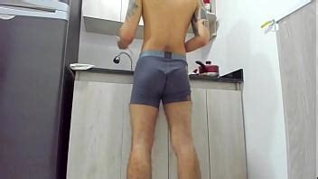This Horny Handsome Colombian Man Is In The Kitchen XVIDEOS