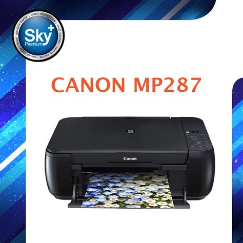 Canon Printer Mp287 Print Scan Copyประกันศูนย์ 1 ปี Shopee Thailand