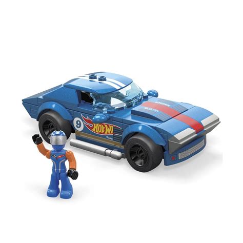 Състезателна кола с пилот Hot Wheels Mega Corvette Grand Sport HHL Toyzz Shop
