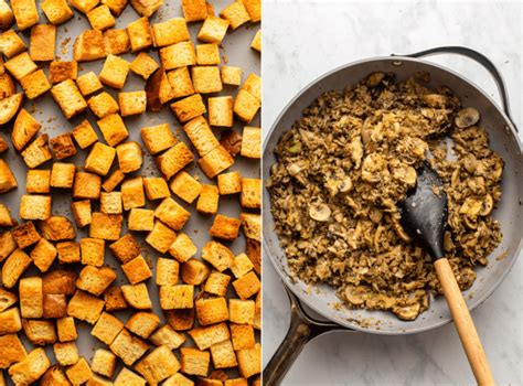 The Best Vegan Mushroom Stuffing - From My Bowl