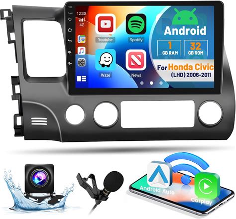 Amazon G G Android Car Radio Stereo For Honda Civic