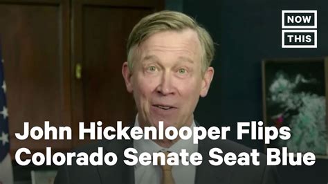 Former Gov John Hickenlooper Wins Senate Seat In Colorado Nowthis