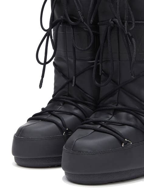 Moon Boot Icon Snow Boots Black FARFETCH CA