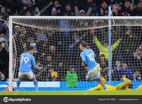 Jack Grealish Manchester City Celebrates His Goal Make Premier League ...