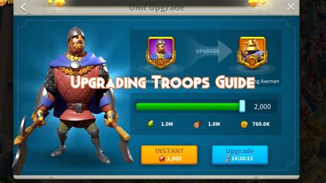 Rise Of Kingdoms Upgrading Troops Guide Rise Of Kingdoms Guides