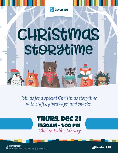 Christmas Storytime At The Library Lake Chelan Chamber Of Commerce