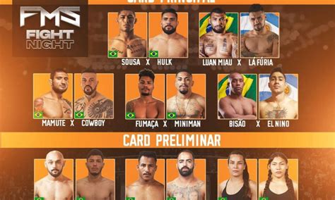 Fight Music Show Lan A Evento Inspirado No Contender Series Ag Fight