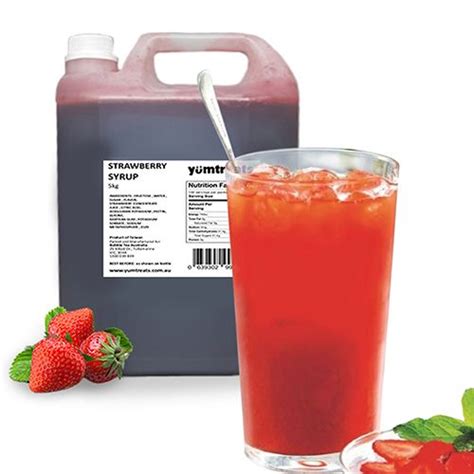 Strawberry Syrup For Milk Tea And Iced Tea For Boba Tea Bubble Tea Store No1 And Largest