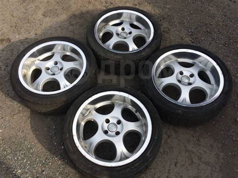 Продам Литье на 17 с большой полкой, 4x100, с резиной на докатку, 17 ...