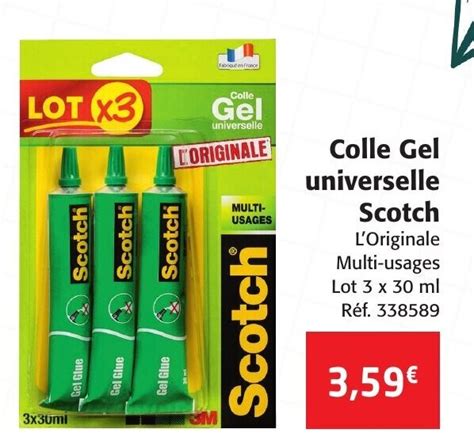 Promo Scotch Colle Gel Universelle Chez Colruyt