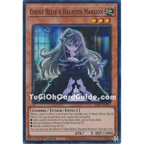 Ghost Belle Haunted Mansion Quarter Century Secret Rare