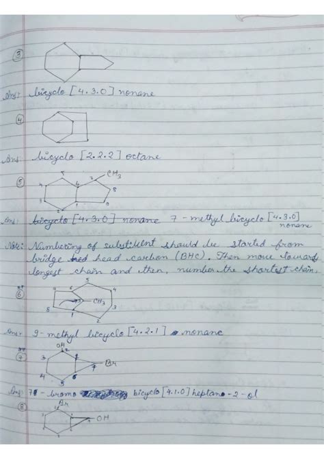 SOLUTION: Iupac nomenclature of bicyclo spiro compounds - Studypool