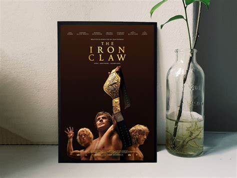 The Iron Claw Movie Poster Film/room Decor Wall Art/poster Gift/canvas ...