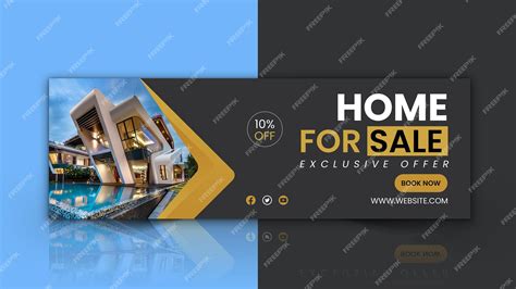 Premium Psd Real Estate Home For Sale Web Banner Design