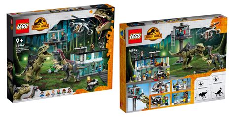 LEGO Giganotosaurus Therizinosaurus Attack set revealed - 9to5Toys