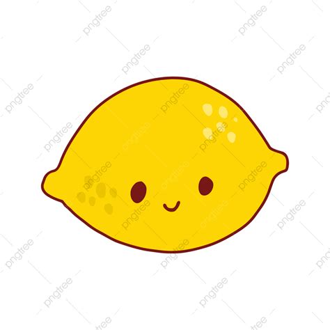 Lemons Cute Clipart Hd Png Cute Lemon Cartoon Sticker Lemon Cute